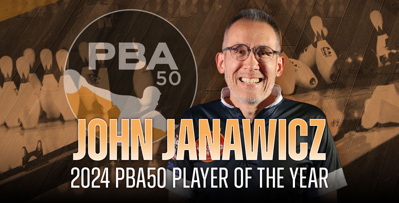 John Janawicz Named 2024 PBA50 Player of the Year