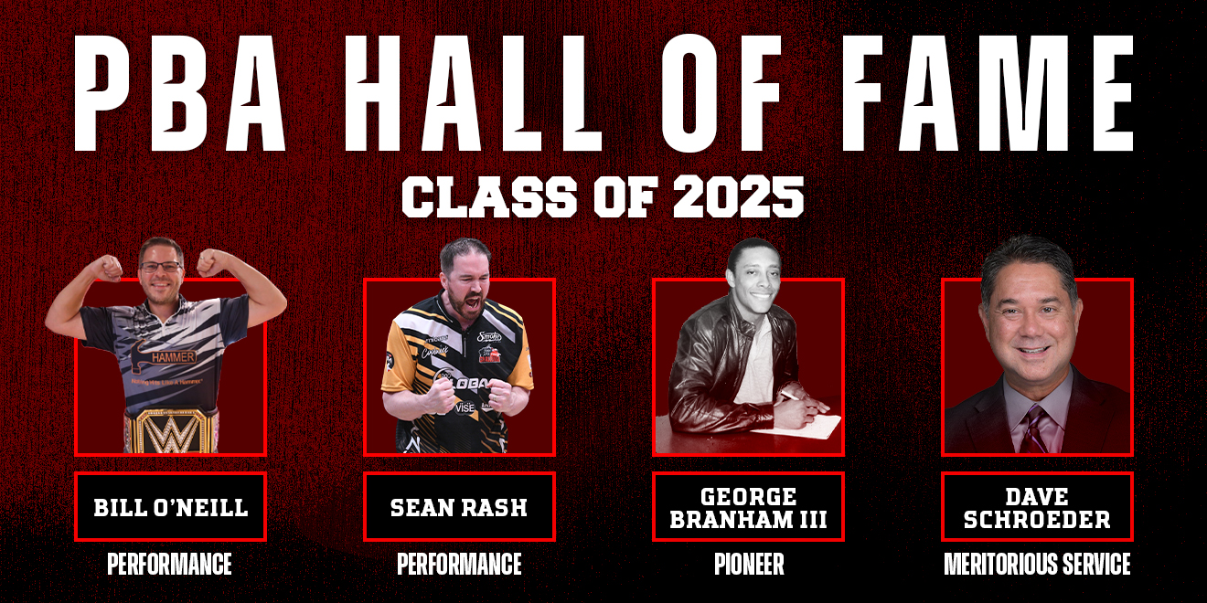 Rash, O’Neill, Branham, Schroeder make up PBA Hall of Fame Class of 2025