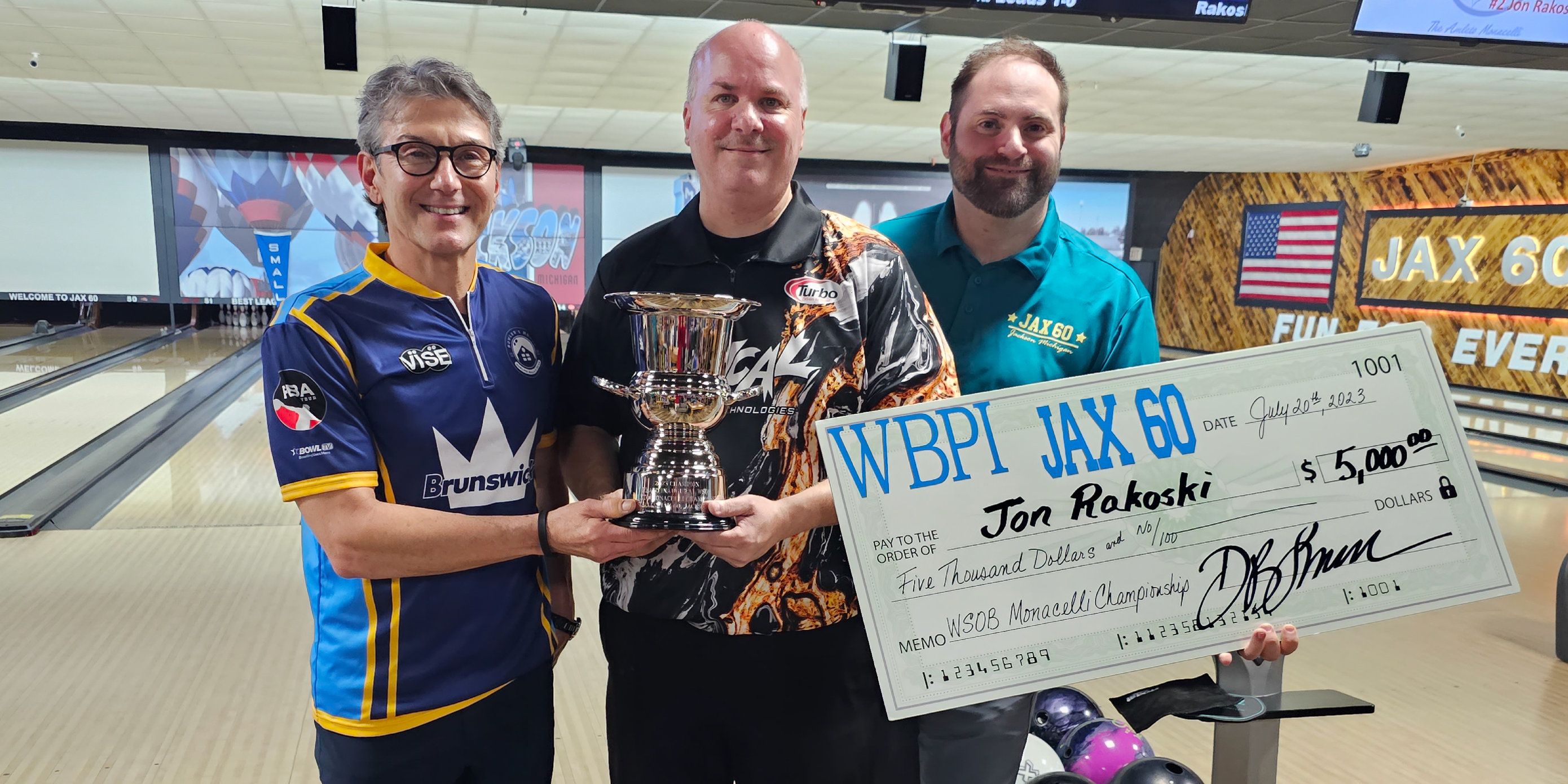 Jon Rakoski Wins First Career PBA50 Title at PBA50 Monacelli