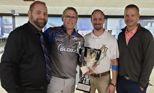 Josh Soloman, Chris Barnes, Cameron Linder and Lonnie Waliczek