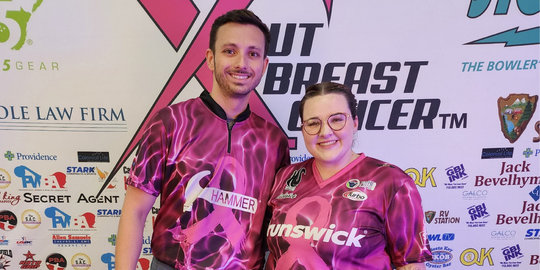 Nate Stubler and Breanna Clemmer Lead Qualifying of Storm PBA/PWBA SABC Mixed Doubles