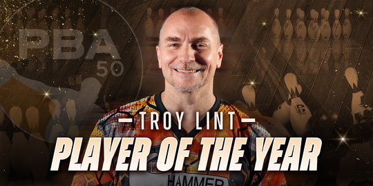 Troy Lint Earns 2023 PBA50 Player of the Year Award