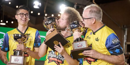 Cortez Schenck, Kyle Troup and Walter Ray Williams Jr. win PBA Legacy Cup