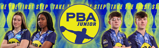 PBA Junior Bowlers next to the PBA Junior Logo