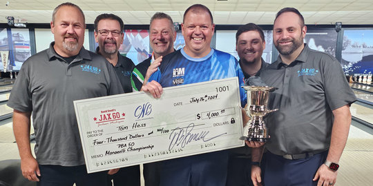 Tom Hess Wins PBA50 Monacelli Championship 2024