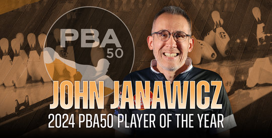 John Janawicz Named 2024 PBA50 Player of the Year