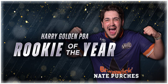 Nate Purches Named 2024 Harry Golden PBA Rookie of the Year